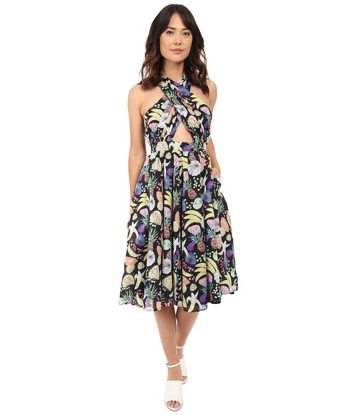 Rachel Antonoff - Samantha Wrap Halter Dress