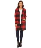 Fdj French Dressing Jeans - Buffalo Check Hoodie Cardigan
