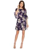 B Collection By Bobeau - Astrid Floral Apron Dress