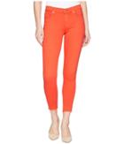7 For All Mankind - The Ankle Skinny W/ Released Hem In Poppy