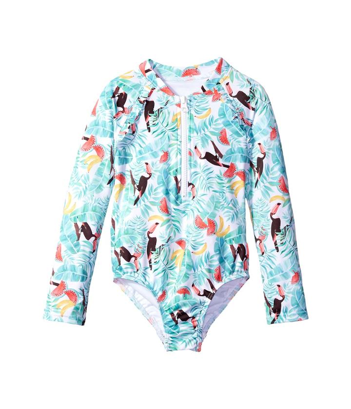 Seafolly Kids - Touci Frutti Long Sleeve Surf Tank One-piece