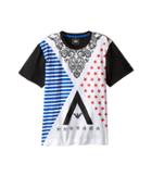 Armani Junior - Funtastic Logo Printed Tee With Mesh Tee