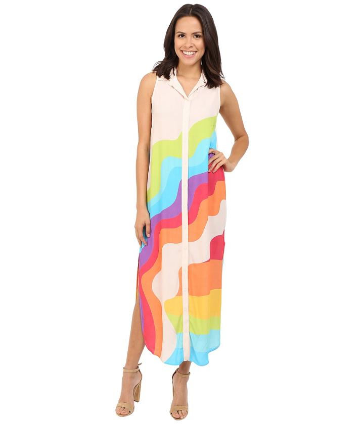 Mara Hoffman - Crepe Button Down Dress