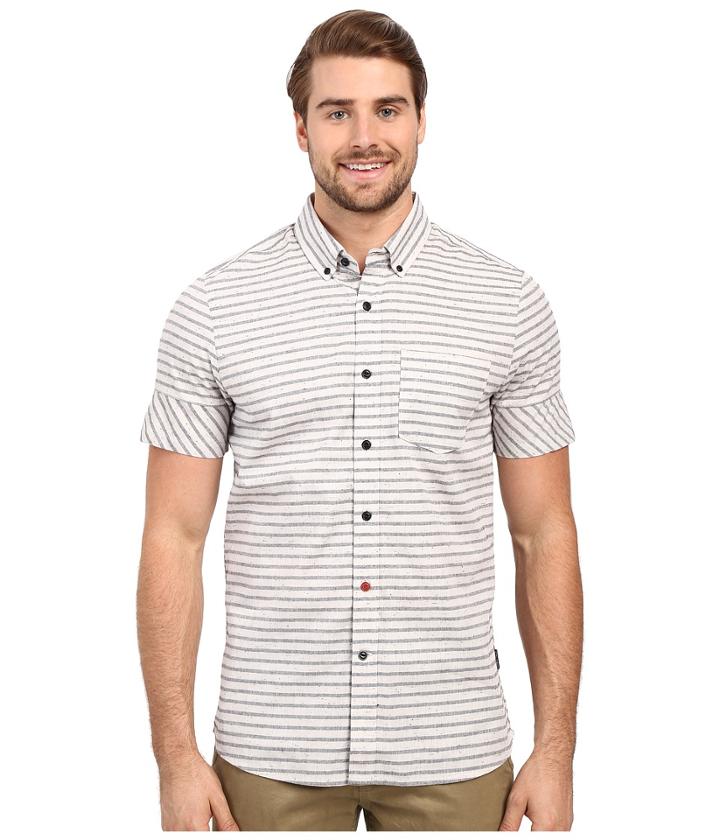 Volcom - Melvin Stripe Short Sleeve Woven