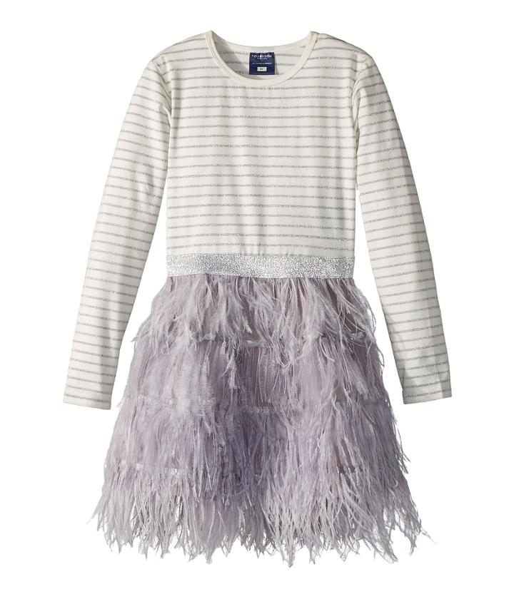 Toobydoo - Feather Skirt Party Dress