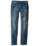 7 For All Mankind Kids - The Slimmy Slim Straight Five-pocket Denim Jeans In Barbados Blue