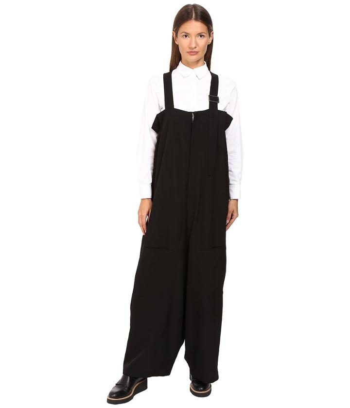 Y's By Yohji Yamamoto - Cotton Twisted Twill Overalls