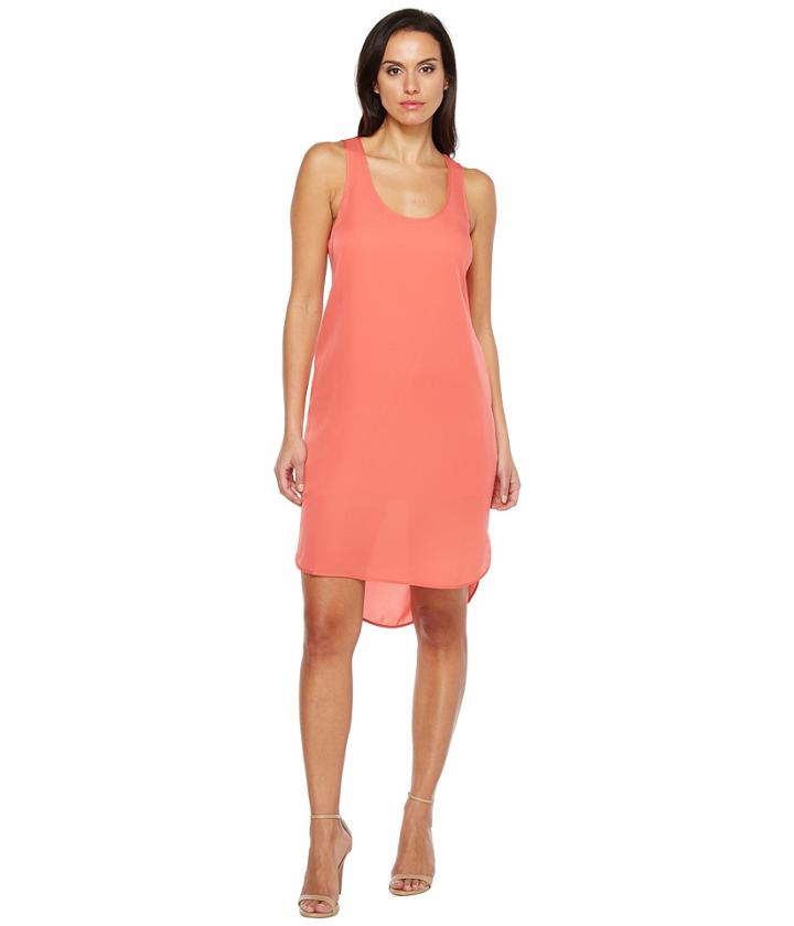 Heather - Silk Scoop Tank Dress