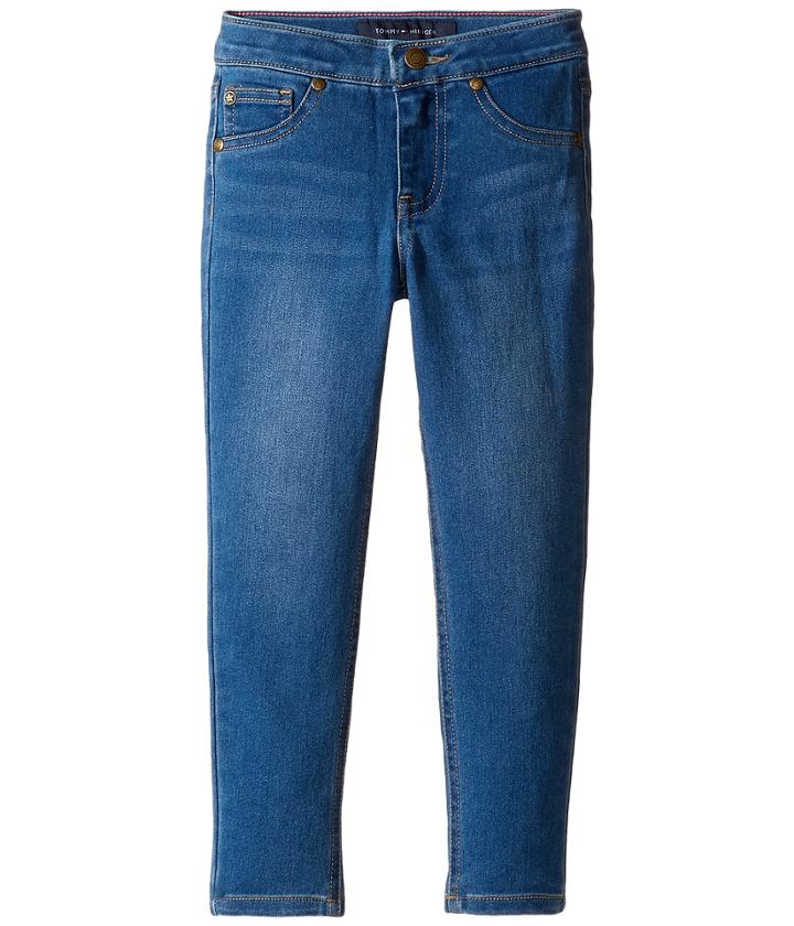 Tommy Hilfiger Kids - Five-pocket Jeggings In Medium Blue