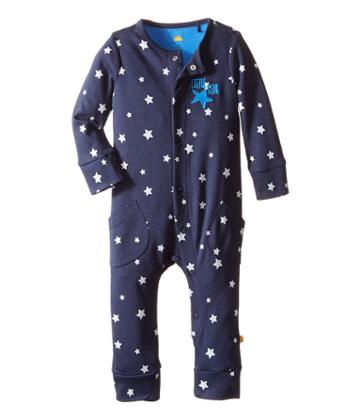C&amp;c California Kids - Big Stars Printed Coveralls