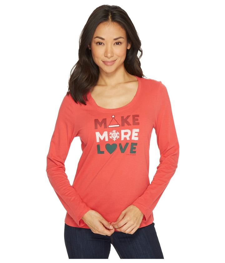 Life Is Good - Make More Love Long Sleeve Sleep Tee