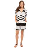 La Blanca - Between The Lines Tunic Cover-up