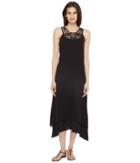 Mod-o-doc - Crinkle Cotton Crochet Slip Dress