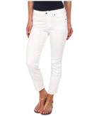 7 For All Mankind - Kimmie Crop In Clean White