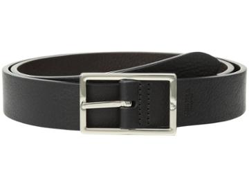 Shinola Detroit - 1 1/4 Reversible Rectangle Buckle Belt Ss