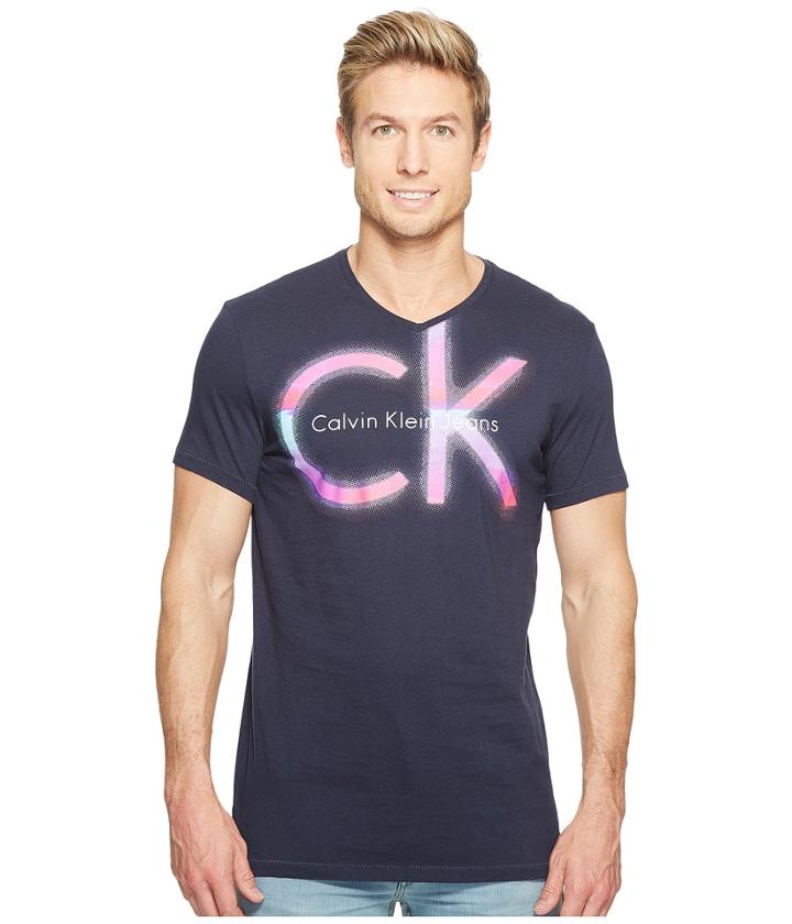 Calvin Klein Jeans - Multi Ck Short Sleeve Logo Tee