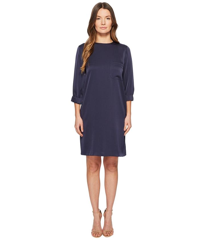 Vince - Gathered Shift Dress