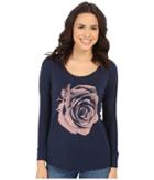 Lucky Brand - Photographic Rose Tee