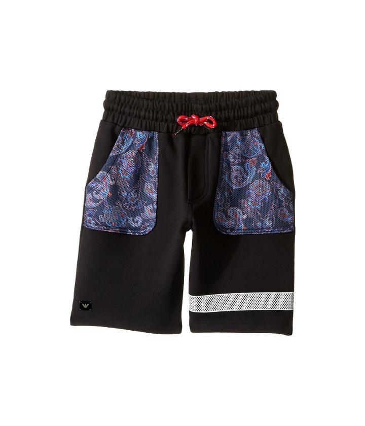 Armani Junior - Funtastic Sweatshorts With Mesh Detail