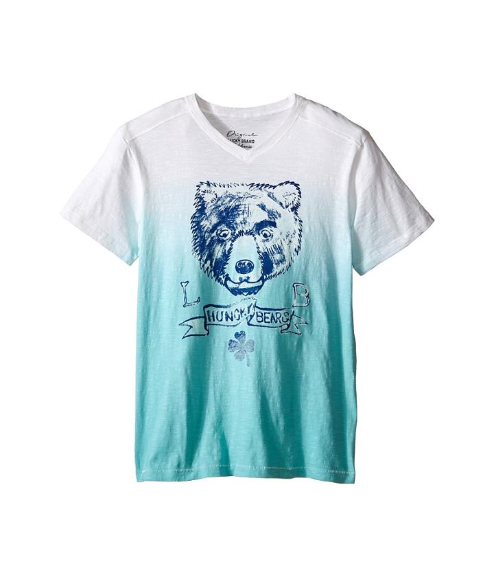 Lucky Brand Kids - Dip Dye Bear Tee