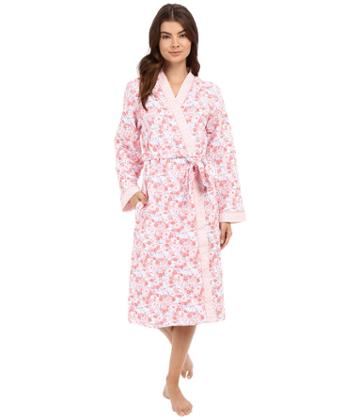 Carole Hochman - Printed Ballet Length Robe