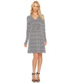 Michael Michael Kors - Plaid Jacquard Fit And Flare Dress