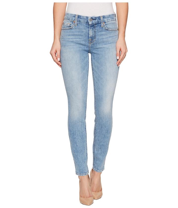 7 For All Mankind - The Ankle Skinny In Radiant Wythe