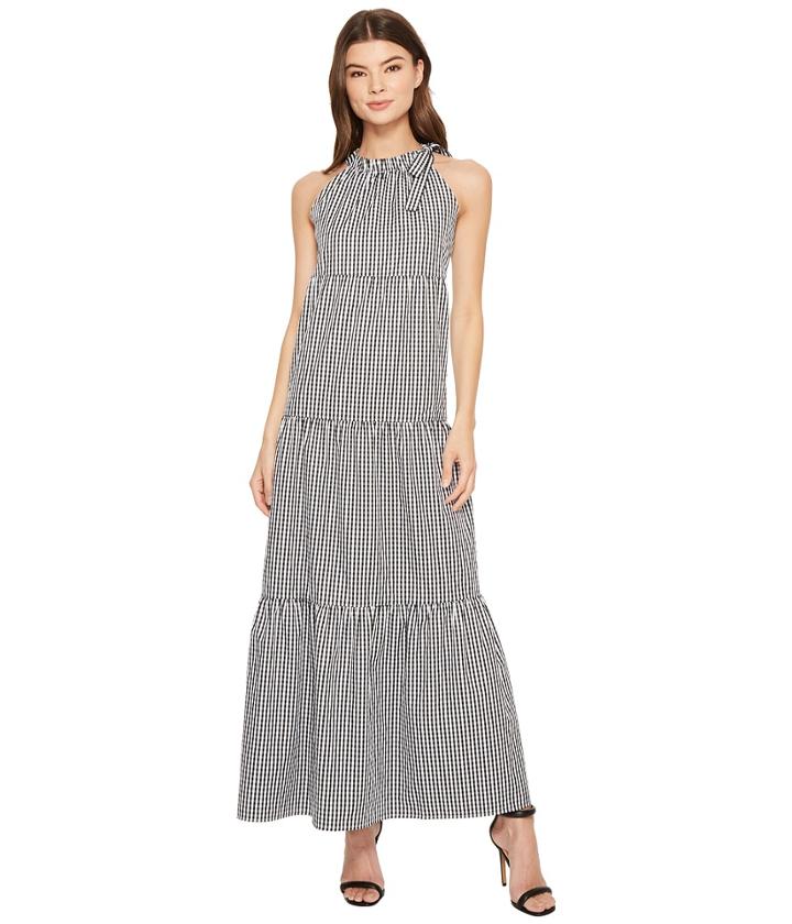 Maggy London - Tied Maxi Halter Dress