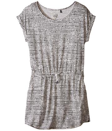 Ikks - Print Jersey Dress With Drawstring Waistband Short Sleeves