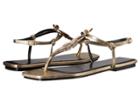 Roberto Cavalli - Bianca Laminated Goatskin Sandal