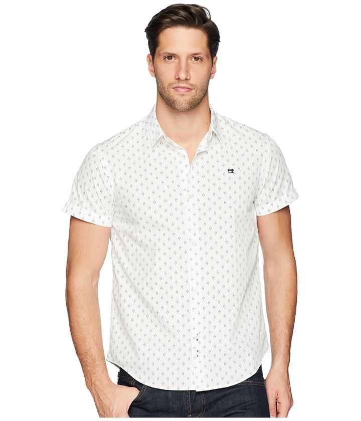 Scotch &amp; Soda - Classic Short Sleeve Poplin Shirt