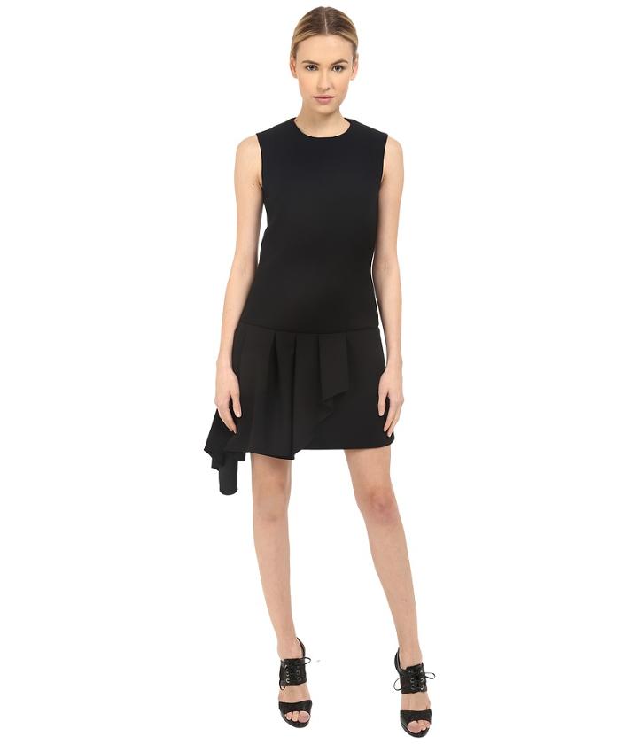 Neil Barrett - Asymmetric Volant Straight Dress