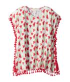 San Diego Hat Company Kids - Tunic With Watermelon Print And Fringe