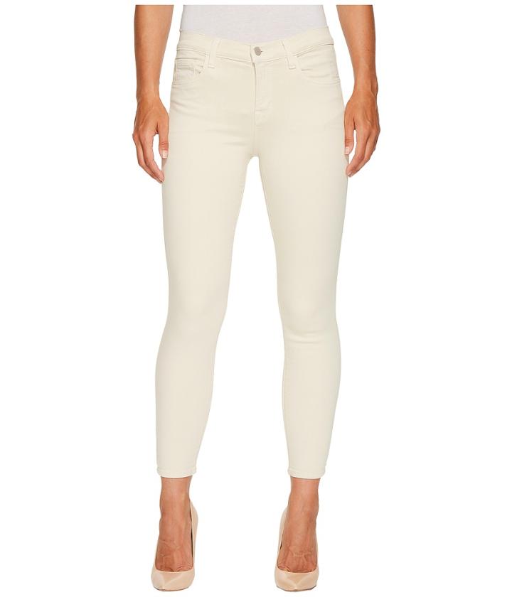 J Brand - 835 Mid-rise Capris In Silver Birch