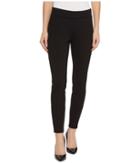 Nydj Petite - Petite Basic Ponte Leggings In Black