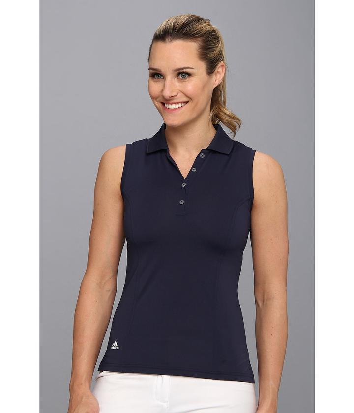 Adidas Golf - Solid Jersey Sleeveless Polo '15