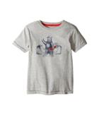 Lucky Brand Kids - Skater Bear Short Sleeve Tee In Fleck Jersey