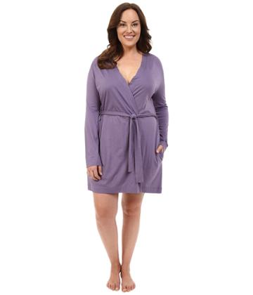 Yummie By Heather Thomson - Plus Size Pima Jersey Short Robe
