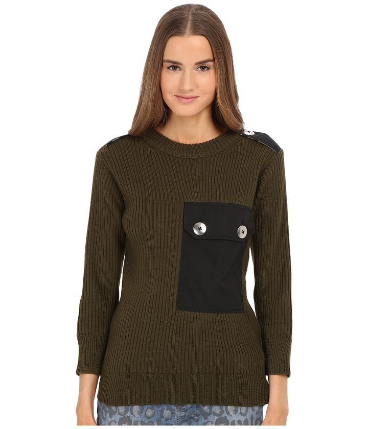Marc By Marc Jacobs - Military Leopard Long Sweater