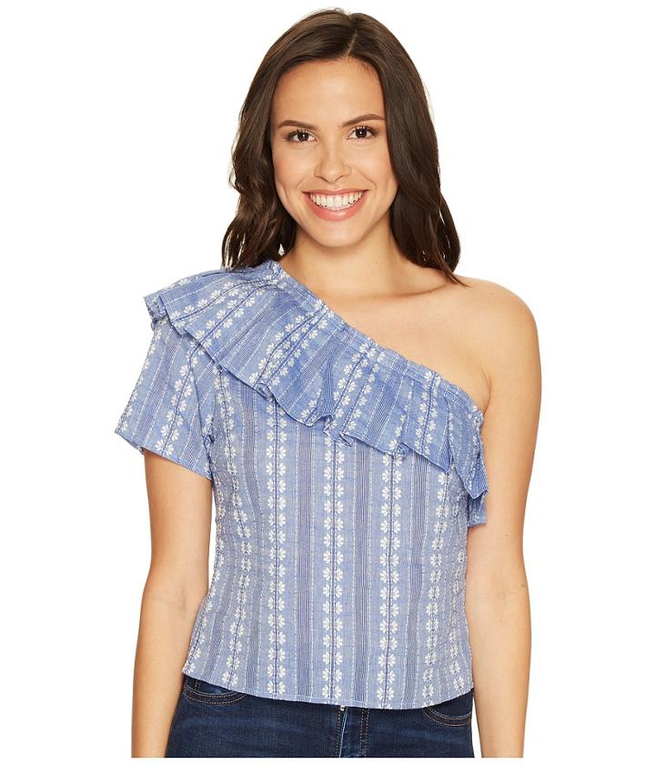 Splendid - Chambray One Shoulder Top