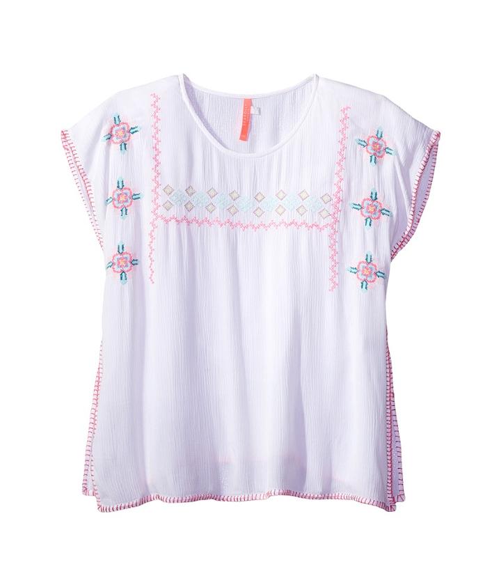Seafolly Kids - Festival Surf Embroidered Kaftan Cover-up