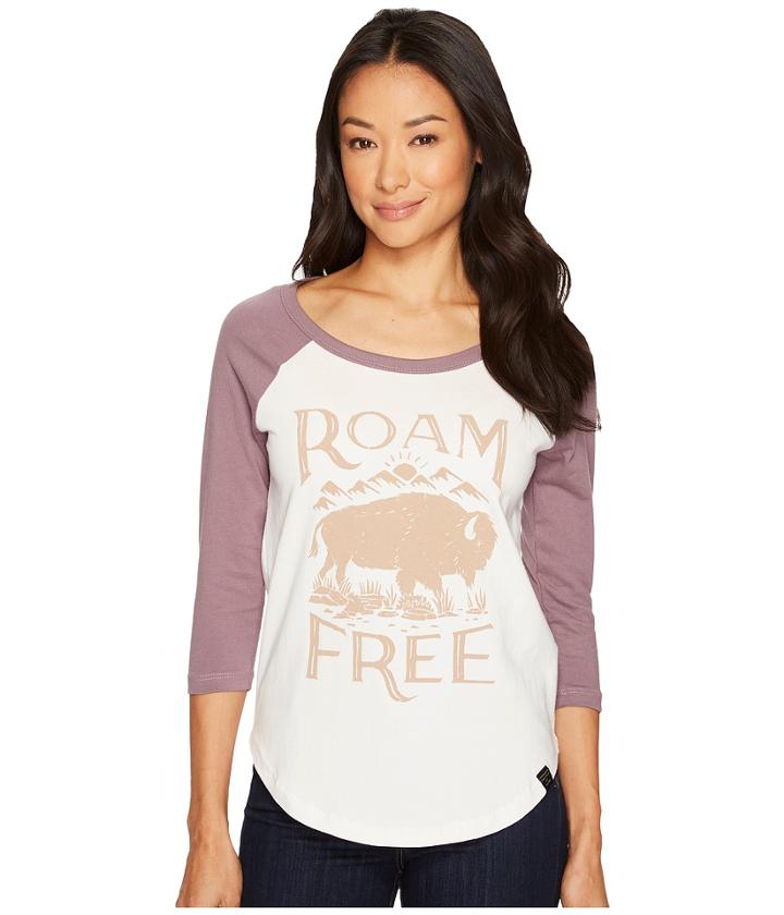 United By Blue - 3/4 Roam Free Baseball Tee
