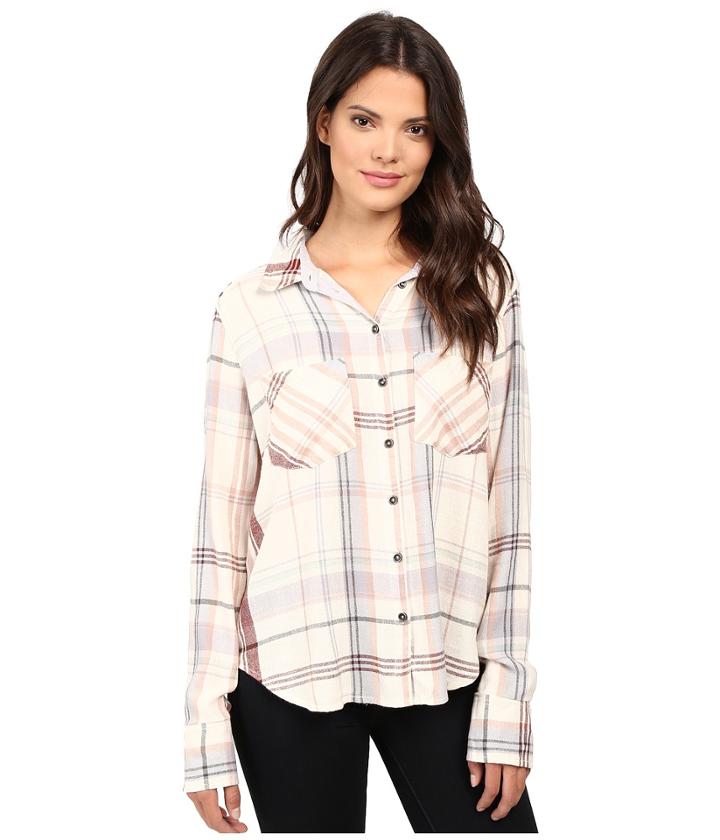 Free People - Wesley Plaid Button Down