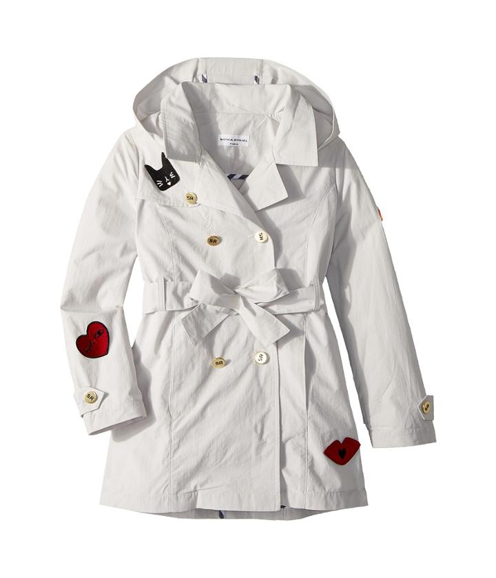 Sonia Rykiel Kids - Alara Trench Coat W/ Patch Detail