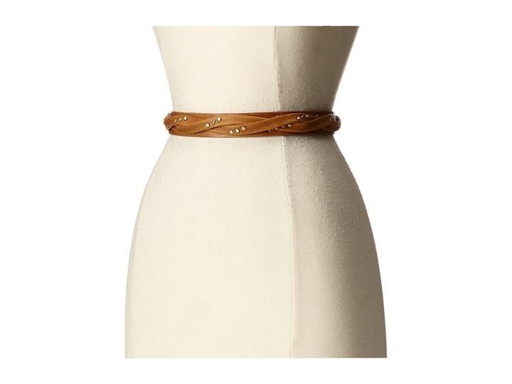Ada Collection - Skinny Wrap Belt With Rivets