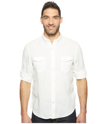 Timberland - Long Sleeve Mill River Linen Cargo Shirt