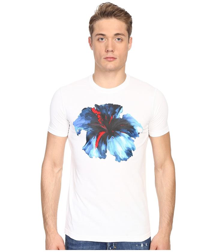Dsquared2 - Sexy Slim Fit Hibiscus Tee