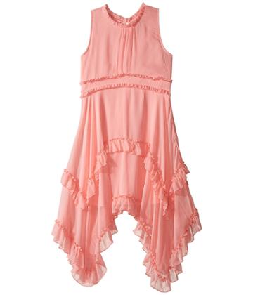 Nanette Lepore Kids - Crinkled Chiffon Dress