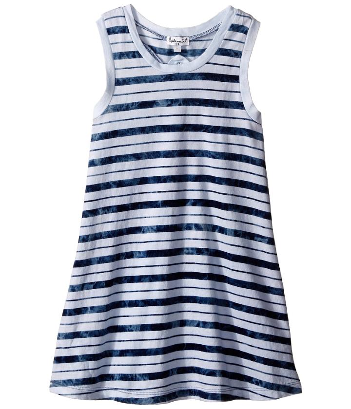 Splendid Littles - Indigo Striped Dye Dress