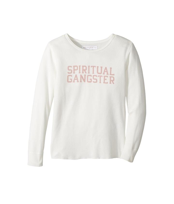Spiritual Gangster Kids - Sg Varsity Thermal Top